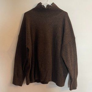 Brown LOFT turtleneck